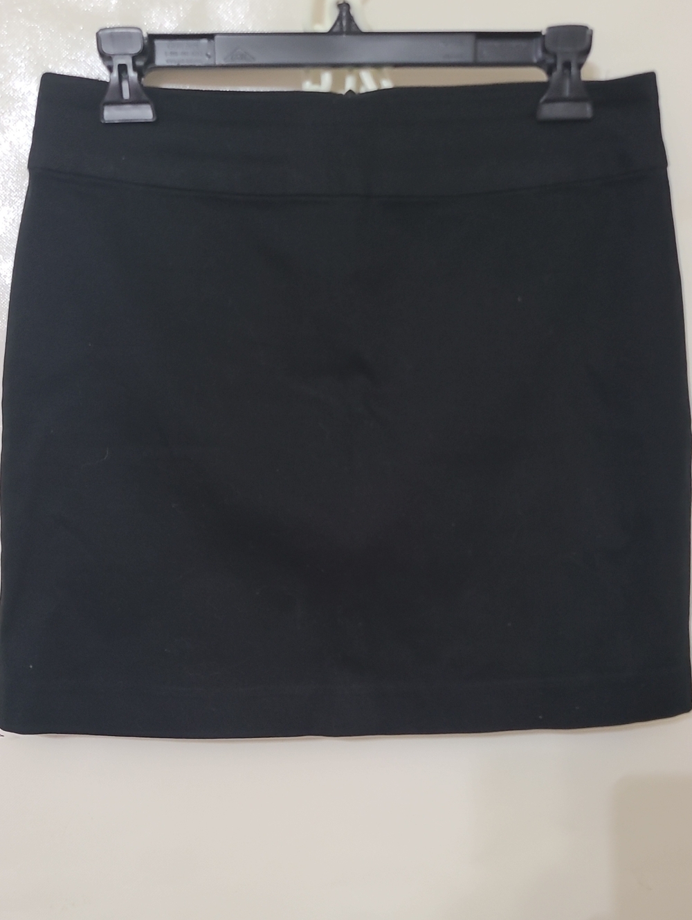 Old Navy Women's Black Stretch Mini Pencil Skirt Cotton / Spandex Sz 4